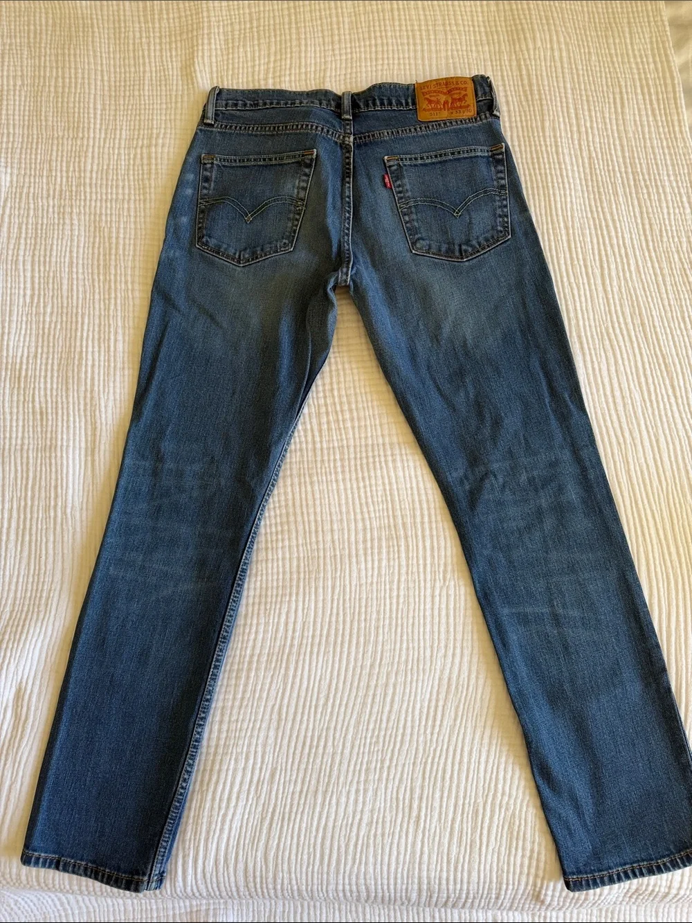 Levi's 511 Medium Blue Slim Straight Jeans